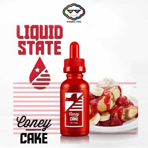 liquid state coney cake