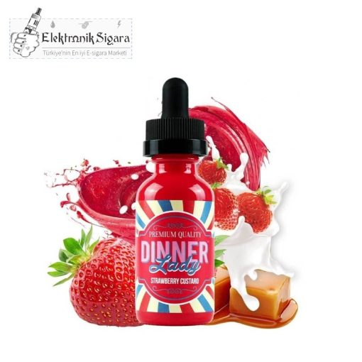 strawberry custard likit 60ml