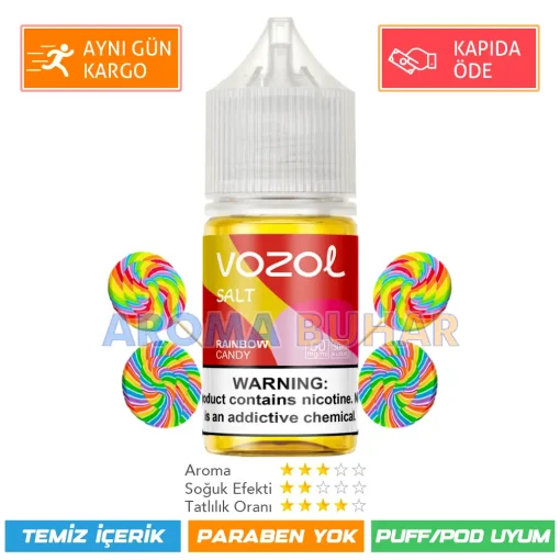 Vazol Likit Rainbow Candy Salt