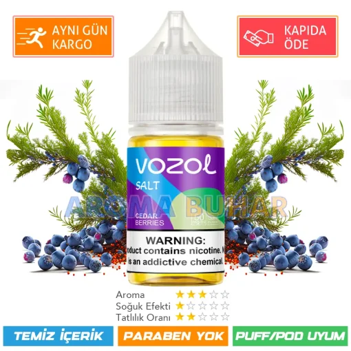 Vazol Likit Cedar Berries Salt