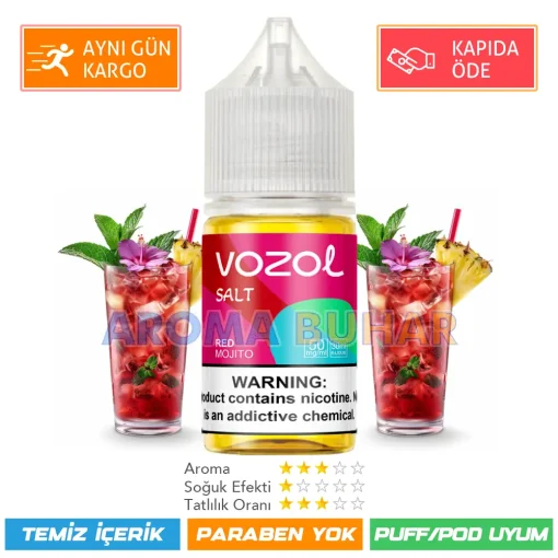 Vazol Likit Red Mojito Salt