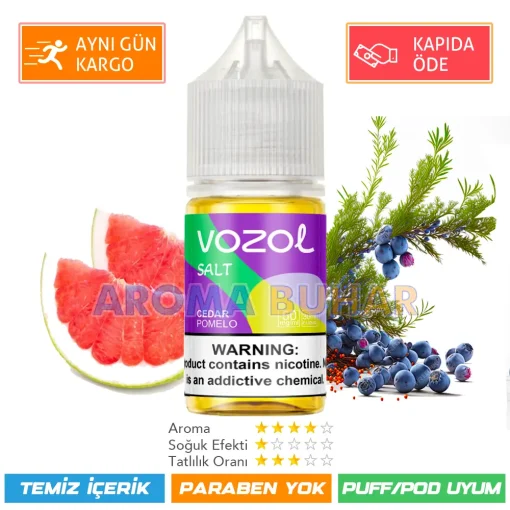 Vazol Likit Cedar Pomelo Salt