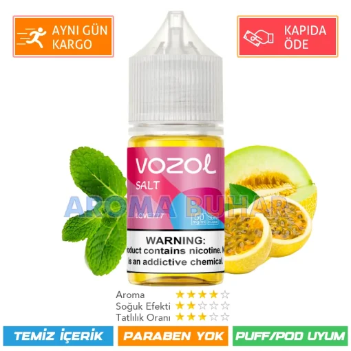 Vazol Likit Love 777 Salt 30ml